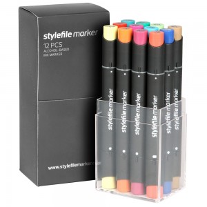 Stylefile Marker Set 12-B