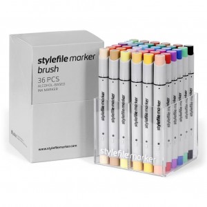 Stylefile Marker Brush Set 36-A