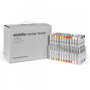Stylefile Marker Brush Set 72-A