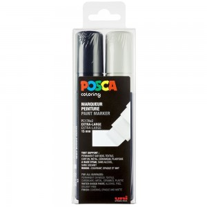 Set 2 Posca PC17K pointe extra-large