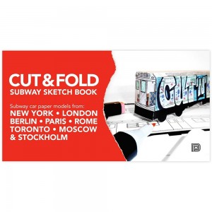 Cut and Fold Subway Sketchbook