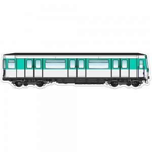 Metro Magnetz métro Paris MF77