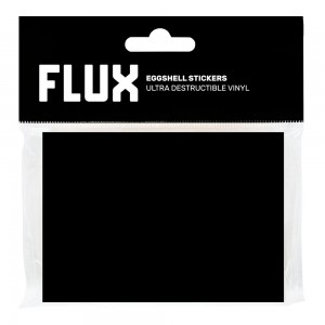 FLUX 50 stickers Eggshell Noir