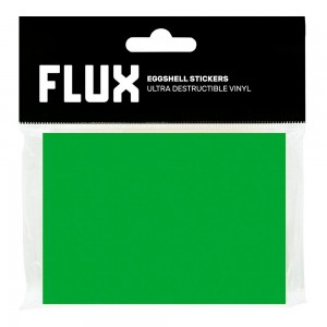 FLUX 50 stickers Eggshell Vert