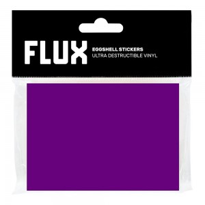 FLUX 50 stickers Eggshell Violet