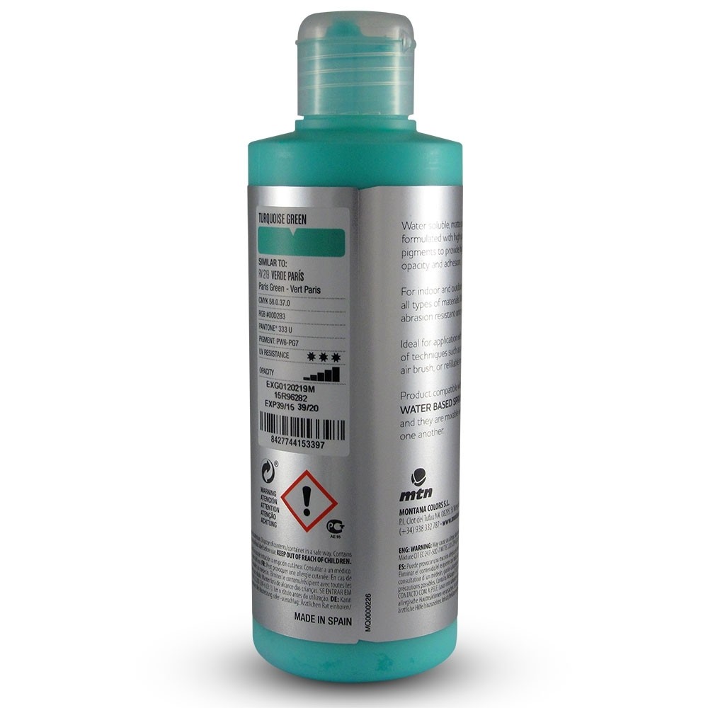 MTN Water Based Paint 200ml - Allcity.fr