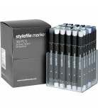 Stylefile Marker Set 36-Grey