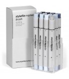 Stylefile Marker Brush Set 12-Cool Grey