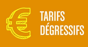 Tarifs dégressifs